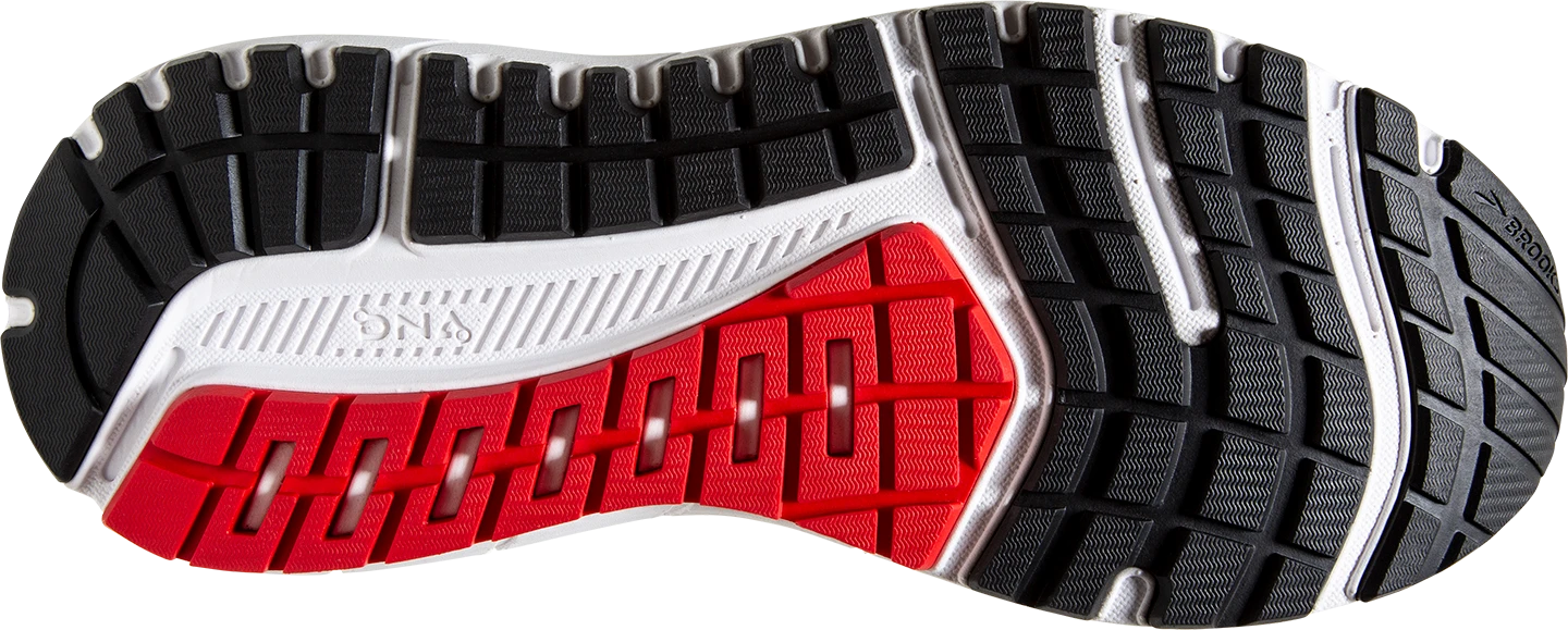 BROOKS Men's Beast '20 WIDE 2E (019 - Blackened Pearl/Black/Red) 7 BROOKS Men's Beast '20 WIDE 2E (019 - Blackened Pearl/Black/Red) - Image 5