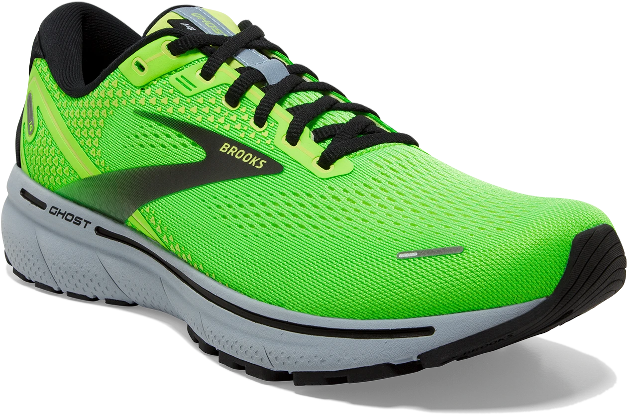 BROOKS Men's Ghost 14 (310 - Green Gecko/Blue/Black) 6 BROOKS Men's Ghost 14 (310 - Green Gecko/Blue/Black) - Image 4