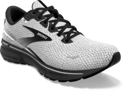 BROOKS Men's Ghost 15 (121 - White/Black) -Brooks 01D96182 8CE9 4435 8B55 24986315F2FA