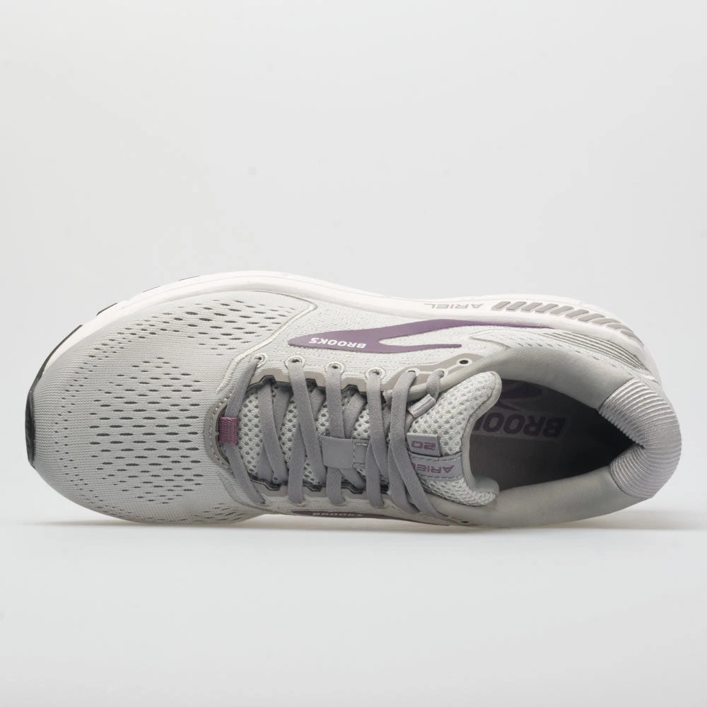 Brooks Ariel 2020 Women's Oyster/Alloy/Grape 5 Brooks Ariel 2020 Women's Oyster/Alloy/Grape - Image 3