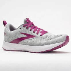 Brooks Revel 5 Women's Gray/White/Baton Rouge -Brooks 047266 5