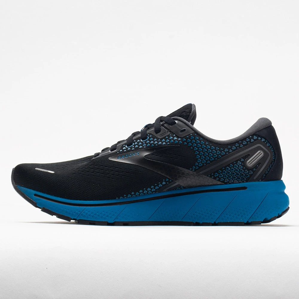Brooks Ghost 14 Men's Black/Blackened Pearl/Blue 4 Brooks Ghost 14 Men's Black/Blackened Pearl/Blue - Image 2