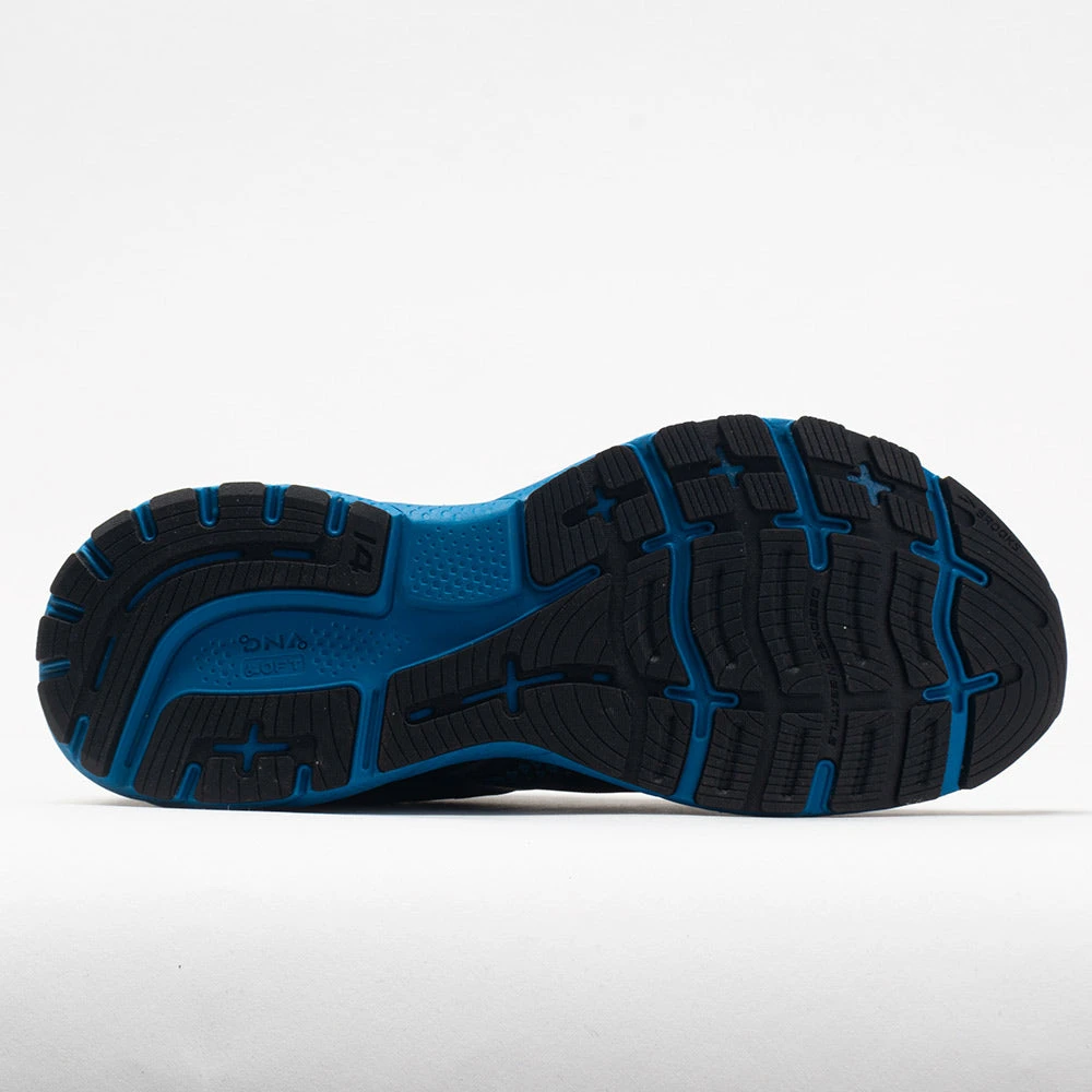 Brooks Ghost 14 Men's Black/Blackened Pearl/Blue 6 Brooks Ghost 14 Men's Black/Blackened Pearl/Blue - Image 4