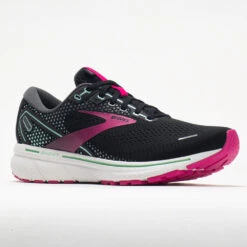 Brooks Ghost 14 Women's Black/Pink/Yucca -Brooks 047279 5