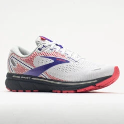 Brooks Ghost 14 Women's White/Purple/Coral -Brooks 047285 5