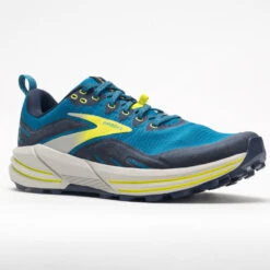 Brooks Cascadia 16 Men's Mykonos Blue/Peacoat/Lime -Brooks 047325 5