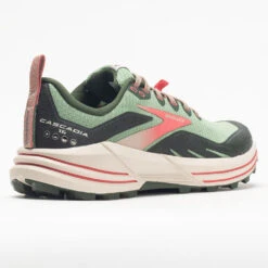 Brooks Cascadia 16 Women's Basil/Duffel Bag/Coral -Brooks 047329 6