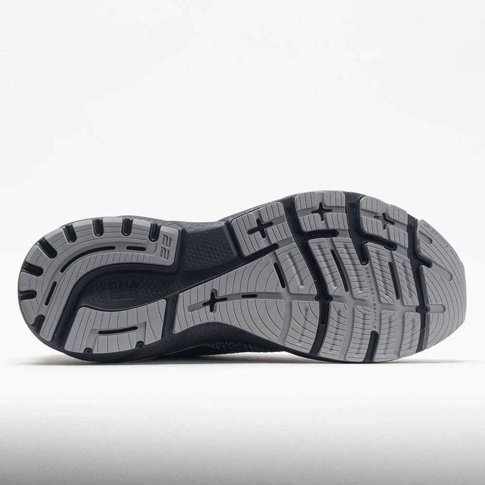 Brooks Adrenaline GTS 22 Men's Grey/Pearl/Nightlife 6 Brooks Adrenaline GTS 22 Men's Grey/Pearl/Nightlife - Image 4