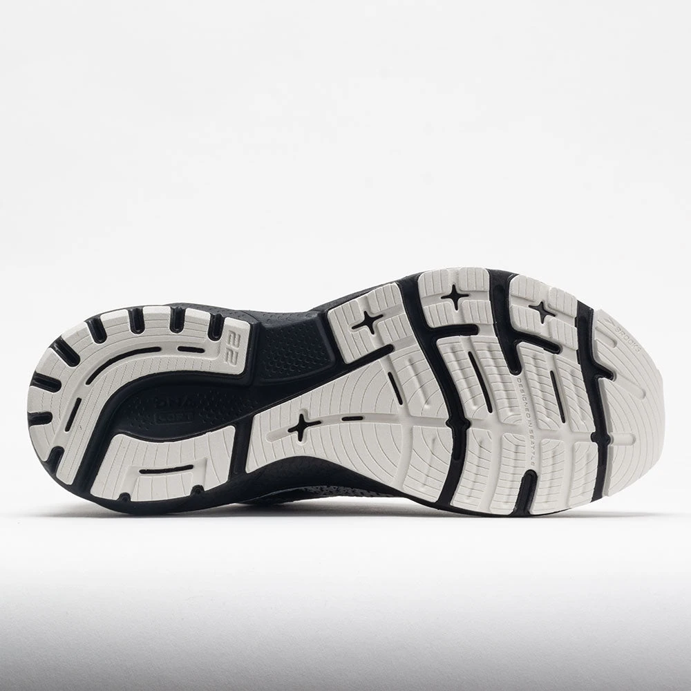 Brooks Adrenaline GTS 22 Men's White/Grey/Black 6 Brooks Adrenaline GTS 22 Men's White/Grey/Black - Image 4