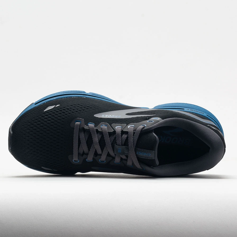 Brooks Ghost 15 Men's Black/Blackeded Pearl/Blue 5 Brooks Ghost 15 Men's Black/Blackeded Pearl/Blue - Image 3