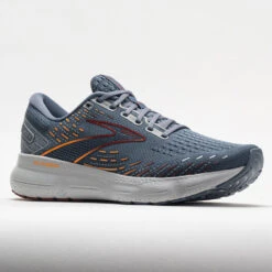 Brooks Glycerin 20 Men's Grey/Chili Oil/Orange -Brooks 049404 5