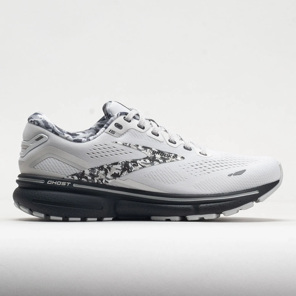 Brooks Ghost 15 Men's White/Ebony/Oyster 3 Brooks Ghost 15 Men's White/Ebony/Oyster