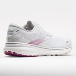 Brooks Ghost 15 Women's White/Oyster/Viola -Brooks 049436 6