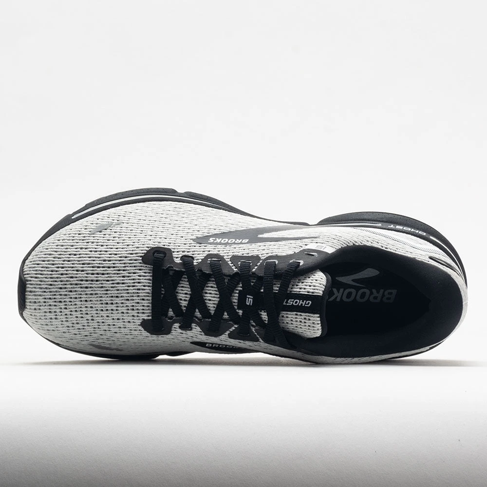 Brooks Ghost 15 Men's White/Black 5 Brooks Ghost 15 Men's White/Black - Image 3