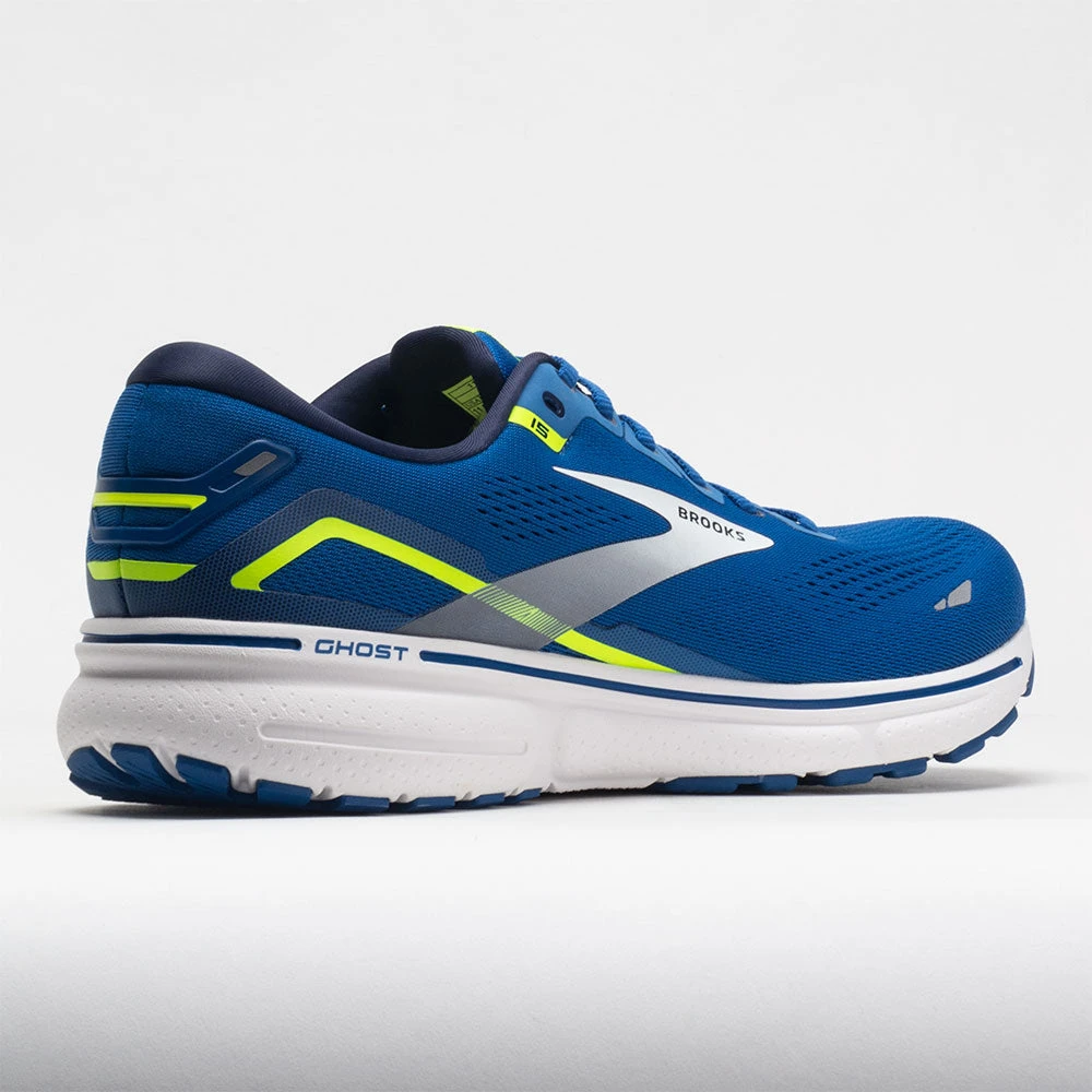 Brooks Ghost 15 Men's Blue/Nightlife/White 8 Brooks Ghost 15 Men's Blue/Nightlife/White - Image 6