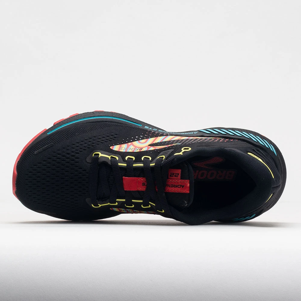 Brooks Adrenaline GTS 22 Women's Disco Black/Blue/Bittersweet 5 Brooks Adrenaline GTS 22 Women's Disco Black/Blue/Bittersweet - Image 3
