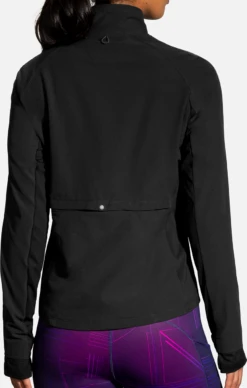 BROOKS Women’s Fusion Hybrid Jacket (001 - Black) -Brooks 04FD8222 E5DB 4C19 B9B7 36D33ED23AD2