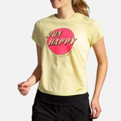 Brooks Distance Graphic Short Sleeve Women's (2020) -Brooks 056802 765 1