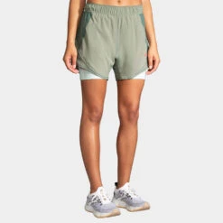 Brooks Chaser 5" 2-in-1 Shorts Women's 22 Brooks Chaser 5" 2-in-1 Shorts Women's -Brooks 056804 326 1