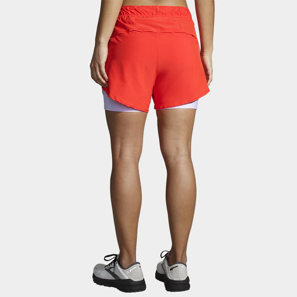 Brooks Chaser 5" 2-in-1 Shorts Women's 16 Brooks Chaser 5" 2-in-1 Shorts Women's - Image 14