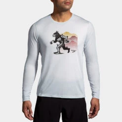 Brooks Distance Graphic Long Sleeve Men's -Brooks 056816 091 1