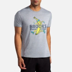 Brooks Distance Graphic Short Sleeve Men's 29 Brooks Distance Graphic Short Sleeve Men's -Brooks 056934 020 1