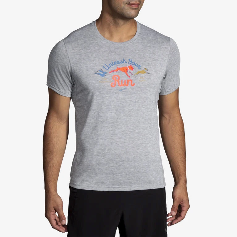 Brooks Distance Graphic Short Sleeve Men's 14 Brooks Distance Graphic Short Sleeve Men's - Image 12