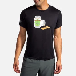 Brooks Distance Graphic Short Sleeve Men's 35 Brooks Distance Graphic Short Sleeve Men's -Brooks 056934 064 1