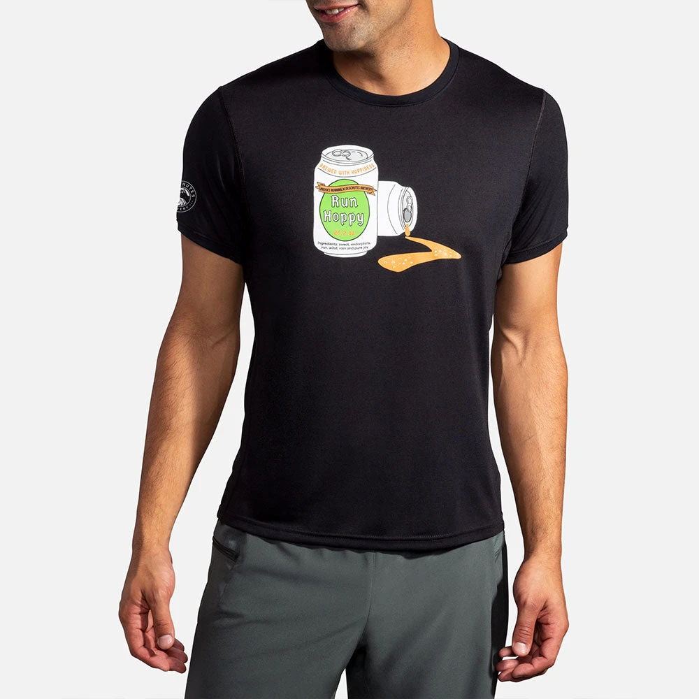 Brooks Distance Graphic Short Sleeve Men's 16 Brooks Distance Graphic Short Sleeve Men's - Image 14