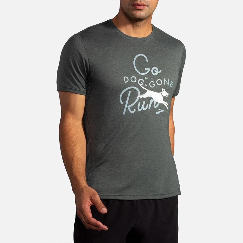 Brooks Distance Graphic Short Sleeve Men's 21 Brooks Distance Graphic Short Sleeve Men's - Image 19