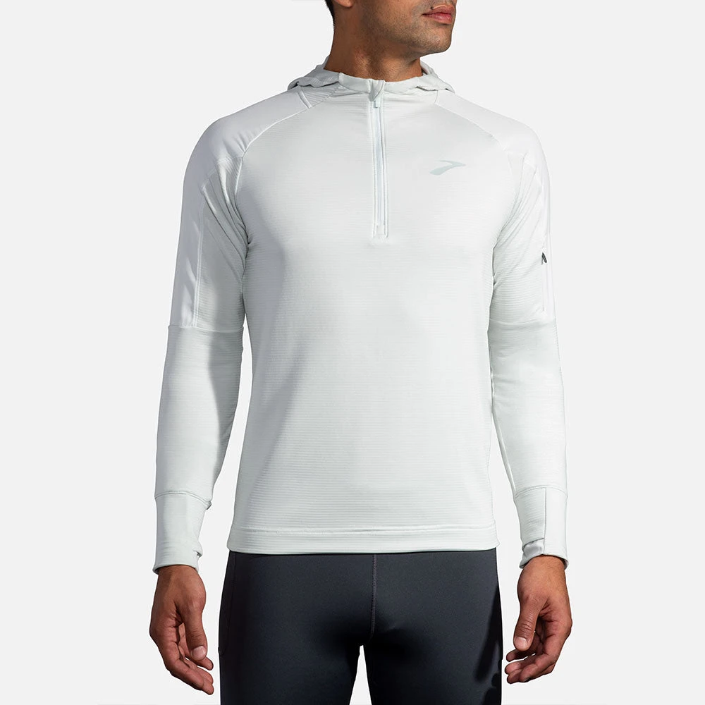 Brooks Notch Thermal Hoodie Men's 5 Brooks Notch Thermal Hoodie Men's - Image 3