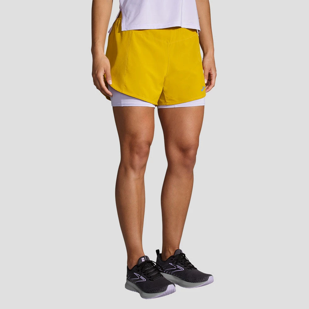 Brooks Run Within 4" 2-in-1 Short Women's 3 Brooks Run Within 4" 2-in-1 Short Women's