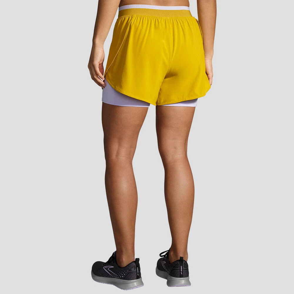 Brooks Run Within 4" 2-in-1 Short Women's 4 Brooks Run Within 4" 2-in-1 Short Women's - Image 2