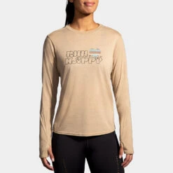 Brooks Distance Graphic Long Sleeve Women's -Brooks 057244 277 1