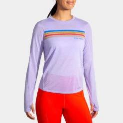 Brooks Distance Graphic Long Sleeve Women's -Brooks 057244 532 1