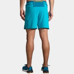 Brooks High Point 7" 2-in-1 Short Men's 8 Brooks High Point 7" 2-in-1 Short Men's -Brooks 057280 431 2
