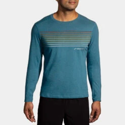 Brooks Distance Long Sleeve 2.0 Men's 14 Brooks Distance Long Sleeve 2.0 Men's -Brooks 057298 420 1