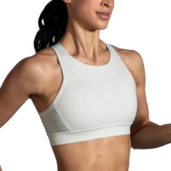 BROOKS Women's Drive 3 Pocket Run Bra (357 - Mint Mix) -Brooks 0872199F 2B6E 4C78 B00B 91DCECB6CA1E