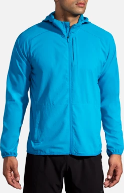 BROOKS Men’s Canopy Jacket (492 - Electric Blue) -Brooks 0B92B899 AFA8 4CB8 893F 546CE9771D0A