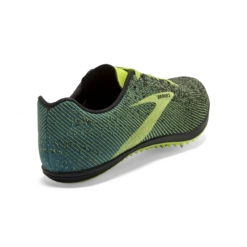 BROOKS Men's Mach 19 (065 - Black/Shoots/Blue Grass) -Brooks 110321 065 h mach 19 mens running mach19