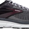BROOKS Men's Dyad 11 (031 - Blackened Pearl/Alloy/Red) 1 BROOKS Men's Dyad 11 (031 - Blackened Pearl/Alloy/Red) -Brooks 110323 031 L Dyad 11