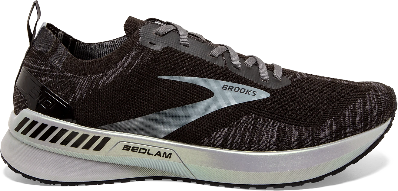 BROOKS Men's Bedlam 3 - (012 - Black/blackened Pearl/white) 3 BROOKS Men's Bedlam 3 - (012 - Black/blackened Pearl/white)