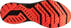 BROOKS Men's Launch 8 (198 - White/Black/Red Clay) -Brooks 110358 198 S Launch 8
