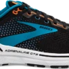 BROOKS Men's Adrenaline GTS 22 (034 - Black/Blue/Orange) -Brooks 110366 034 L Adrenaline GTS 22