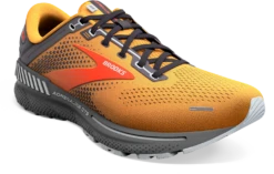 BROOKS Men’s Adrenaline GTS 22 (857 - Orange/Pearl/High Rise) -Brooks 110366 857 A Adrenaline GTS 22