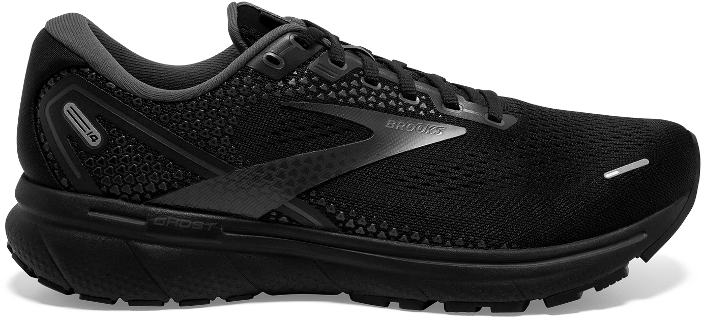 BROOKS Men's Ghost 14 (020 - Black/Black/Ebony) 3 BROOKS Men's Ghost 14 (020 - Black/Black/Ebony)