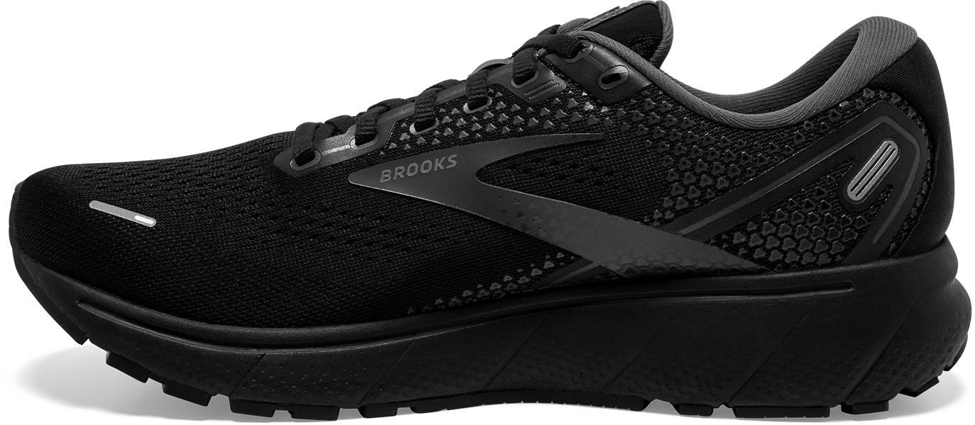 BROOKS Men's Ghost 14 (020 - Black/Black/Ebony) 4 BROOKS Men's Ghost 14 (020 - Black/Black/Ebony) - Image 2