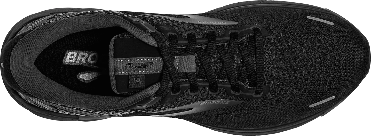 BROOKS Men's Ghost 14 (020 - Black/Black/Ebony) 7 BROOKS Men's Ghost 14 (020 - Black/Black/Ebony) - Image 5