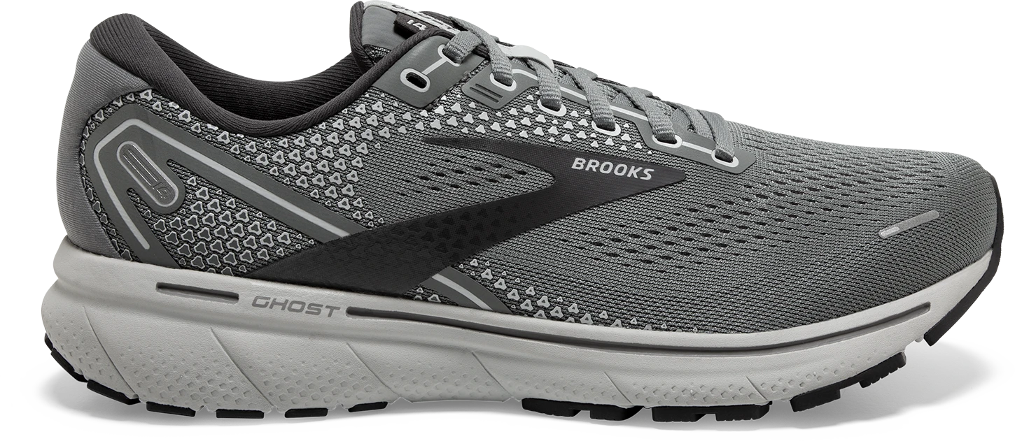 BROOKS Men's Ghost 14 (067 - Grey/Alloy/Oyster) 3 BROOKS Men's Ghost 14 (067 - Grey/Alloy/Oyster)