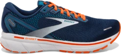 BROOKS Men's Ghost 14 (488 - Titan/Teal/Flame)
